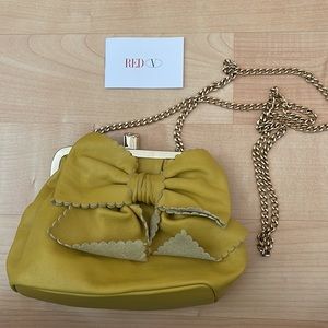 Red by Valentino yellow green crossbody bag